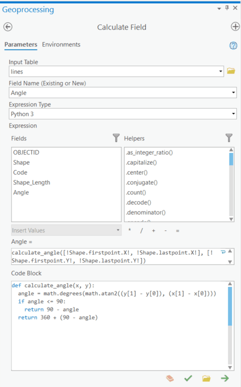 Calculate Field in ArcGIS Pro