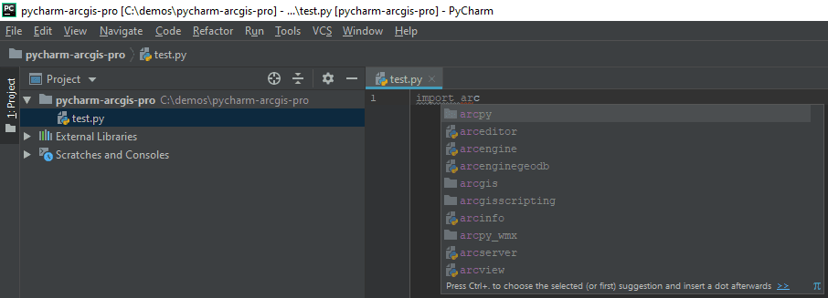Importing ArcGIS Python modules