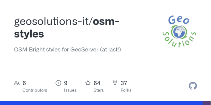 OpenStreetMap Bright Styles for GeoServer