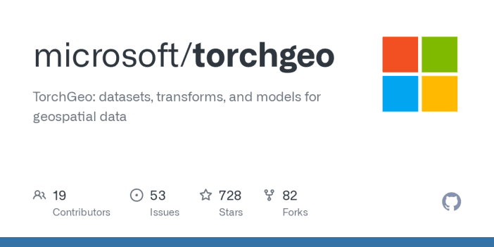 TorchGeo: Machine Learning Library for Geospatial Data