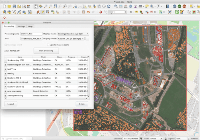 Run AI-Mapping in QGIS Over High-Resolution Satellite Imagery