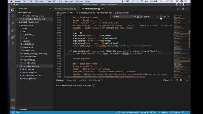 How to Use the WhiteboxTools Python API