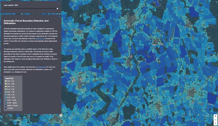 Field Delineation With Sentinel-2 Data