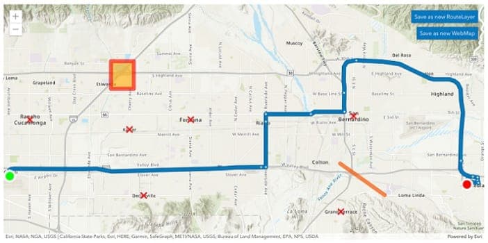 Introducing RouteLayer in ArcGIS JavaScript API
