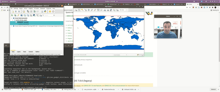 GRASS GIS 8.0 Video Tutorials