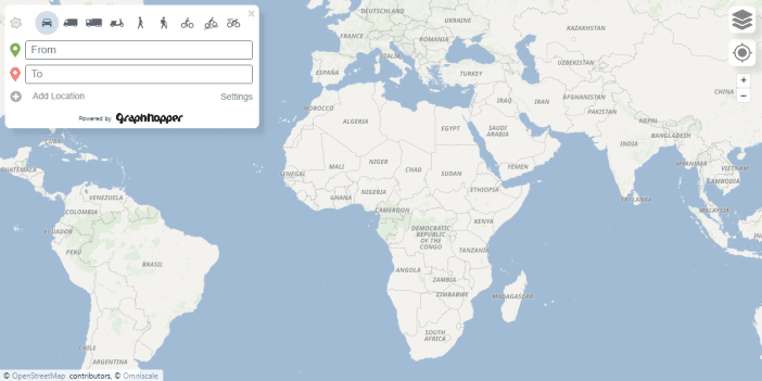 GraphHopper Maps: Open Source Route Planner UI